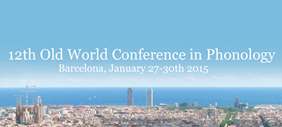OCP12: 12th Old World Conference in Phonology