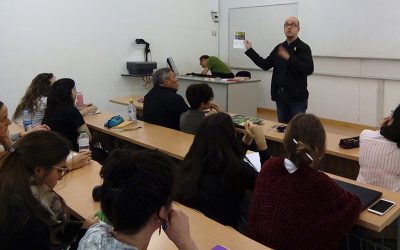 Fotografies de la sessió de presentació del màster