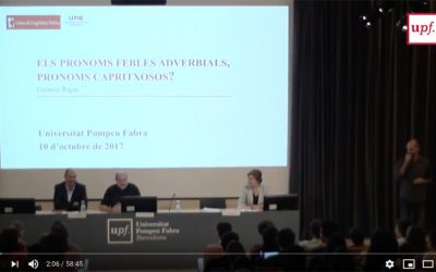 Els pronoms febles adverbials, pronoms capritxosos?