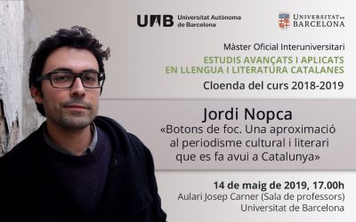 Botons de foc: cloenda del curs 2018-2019