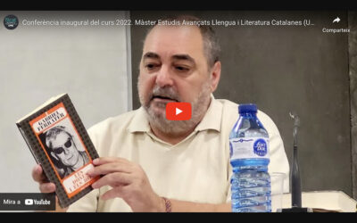 Jordi Cornudella: “Editar Ferrater: qüestions d’ecdòtica i d’estratègia”