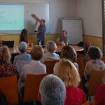 Fotografies de la conferència de cloenda del curs 2023-2024, amb Joan Mascaró