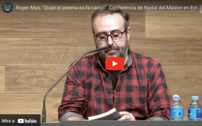 Vídeo de la conferència de Roger Mas