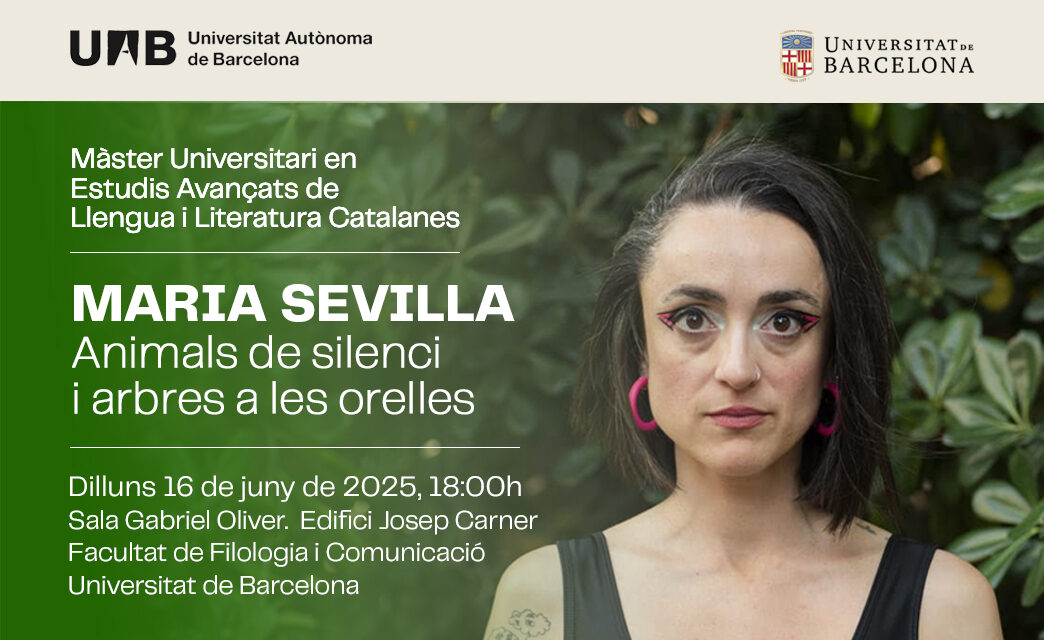 Conferència de clausura del curs 2024-2025, amb Maria Sevilla