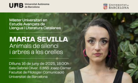 Conferència de clausura del curs 2024-2025, amb Maria Sevilla