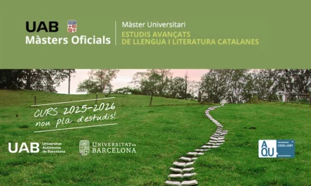 Sessió informativa sobre el Màster: Estudis Avançats de Llengua i Literatura Catalanes