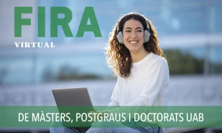 Sessió del màster a la Fira virtual de màsters, postgraus i doctorats 2026