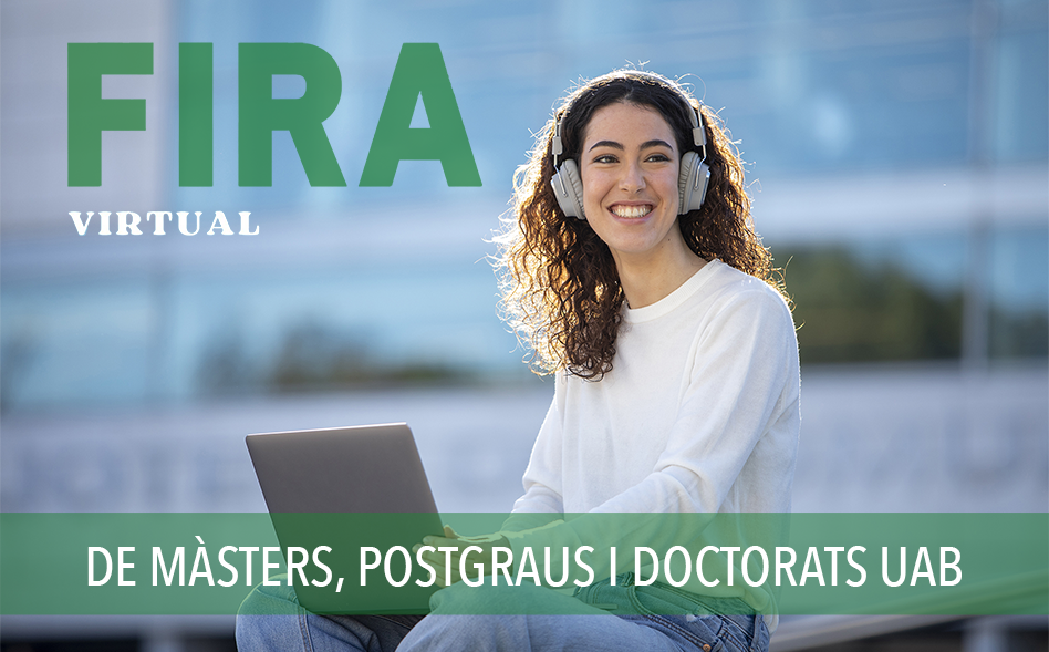 Sessió del màster a la Fira virtual de màsters, postgraus i doctorats 2026