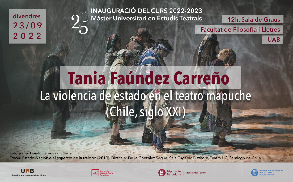 Inauguració del curs 2022-2023: conferència de Tania Faúndez