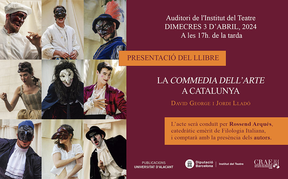 Presentació del llibre “La commedia dell’arte a Catalunya”