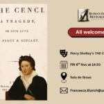 Romantic Revivals Project: Percy Shelley’s «The Cenci» public screening at UAB