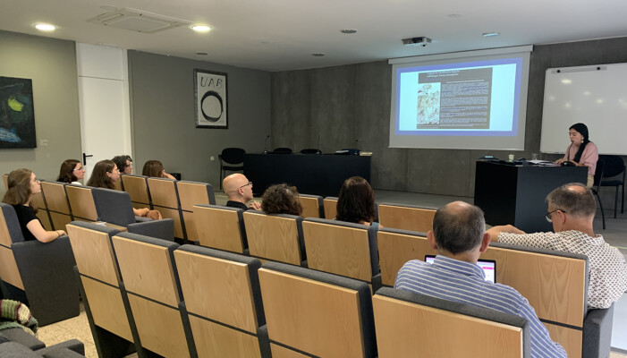 Conferència inaugural a càrrec de Tania Fáundez Carreño